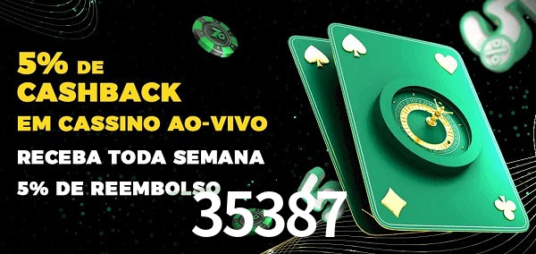 Promoções do cassino ao Vivo 35387